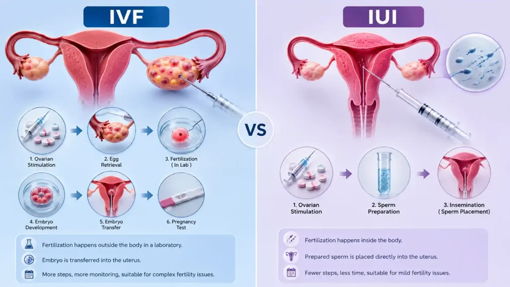 IVF treatment process